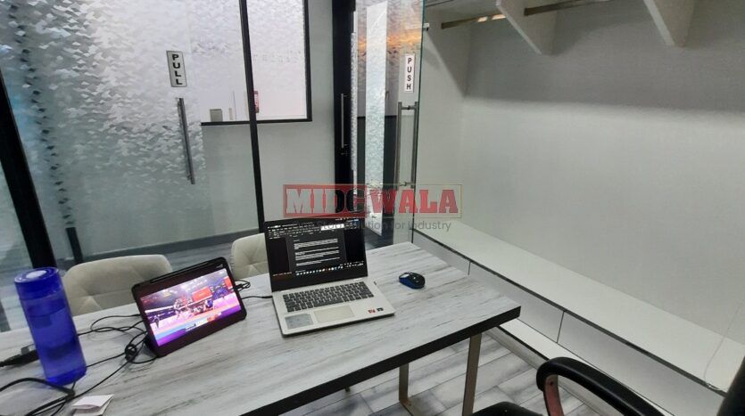 Modern office space for lease in Raheja Tesla, Juinagar Navi Mumbai.