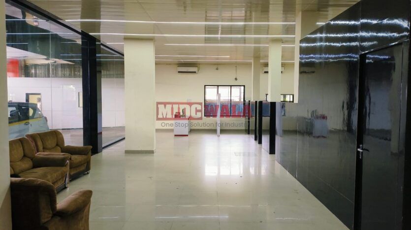 Spacious service center for rent in Koparkhairane MIDC Navi Mumbai.