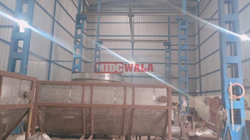 Industrial shed for lease in Rabale MIDC, Navi Mumbai.