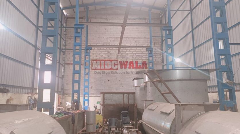 Industrial shed for lease in Rabale MIDC, Navi Mumbai.