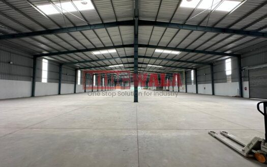 Modern industrial warehouse for lease in JNPT Road Uran Navi Mumbai.