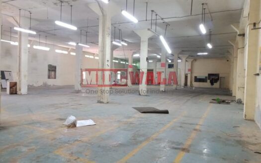 Industrial warehouse for lease in Pawane MIDC Navi Mumbai.