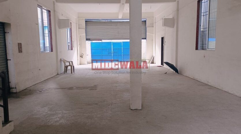 RCC industrial building for lease in Rabale MIDC, Navi Mumbai.