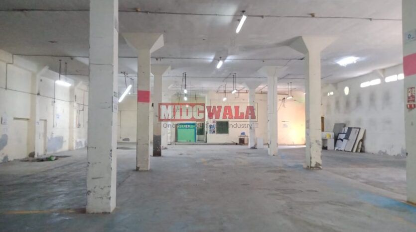 Industrial warehouse for lease in Pawane MIDC Navi Mumbai.