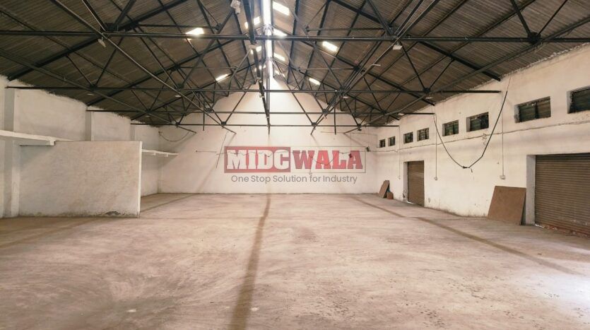 Warehouse for rent in Turbhe MIDC, Navi Mumbai.