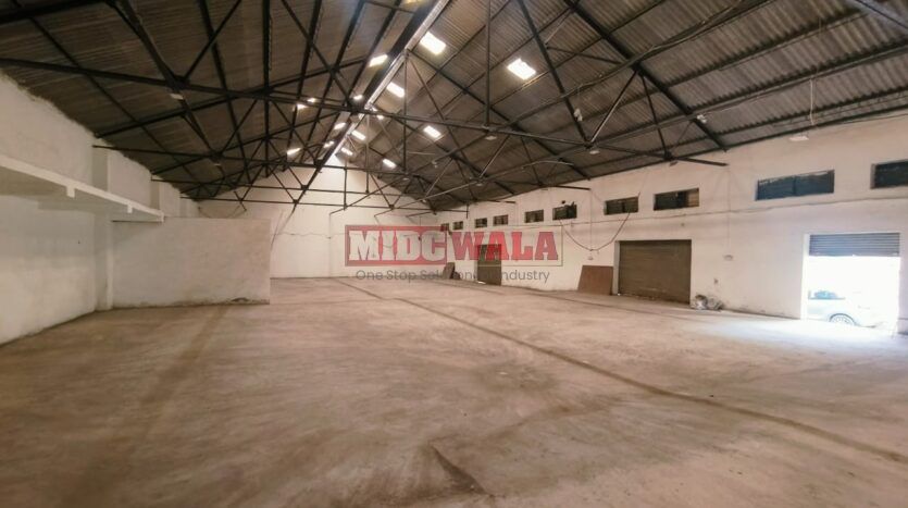 Warehouse for rent in Turbhe MIDC, Navi Mumbai.