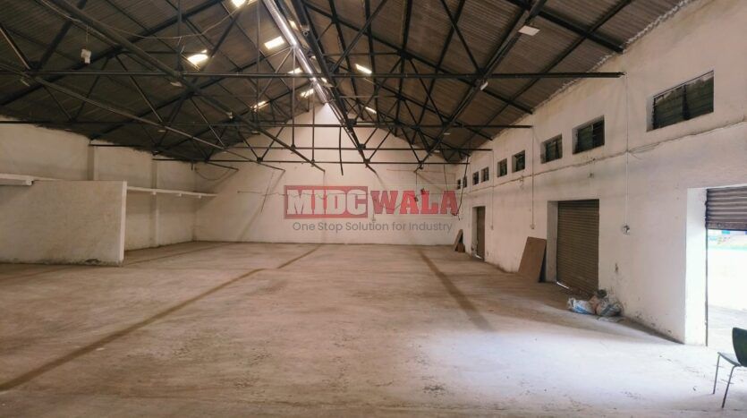 Warehouse for rent in Turbhe MIDC, Navi Mumbai.