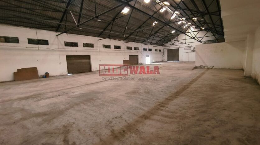 Warehouse for rent in Turbhe MIDC, Navi Mumbai.