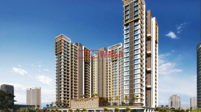 Modern 3-bedroom apartment in Vashi, Navi Mumbai with stunning city views.