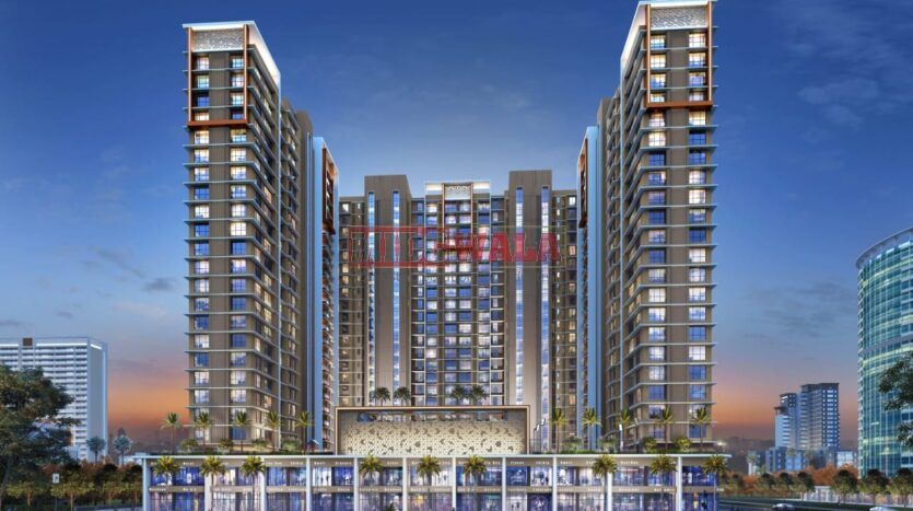 Modern 3-bedroom apartment in Vashi, Navi Mumbai with stunning city views.