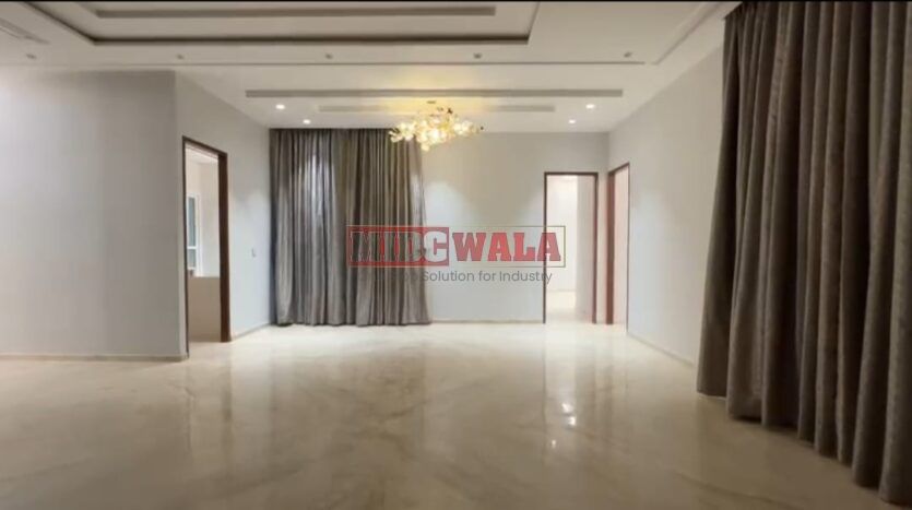 Modern 3-bedroom apartment in Vashi, Navi Mumbai with stunning city views.