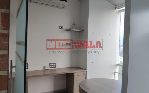 Furnished office space for lease in Mahape, Navi Mumbai.