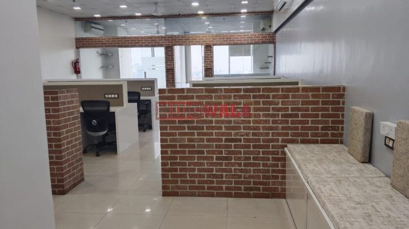 Furnished office space for lease in Mahape, Navi Mumbai.