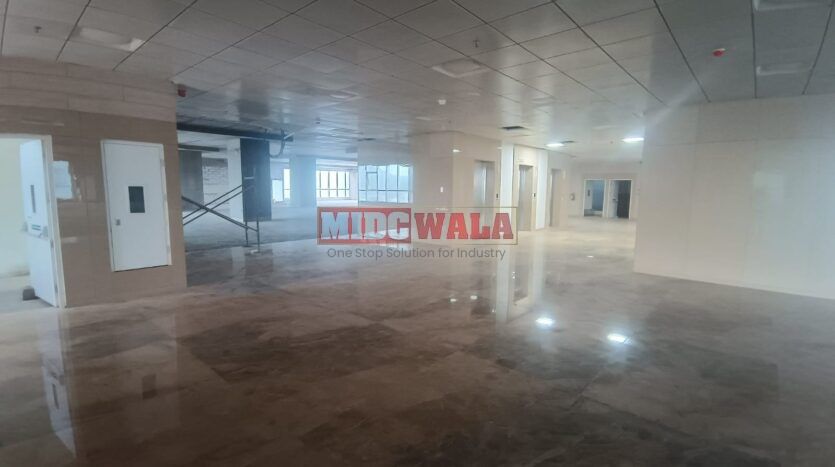 Commercial office space for rent in Navi Mumbai.