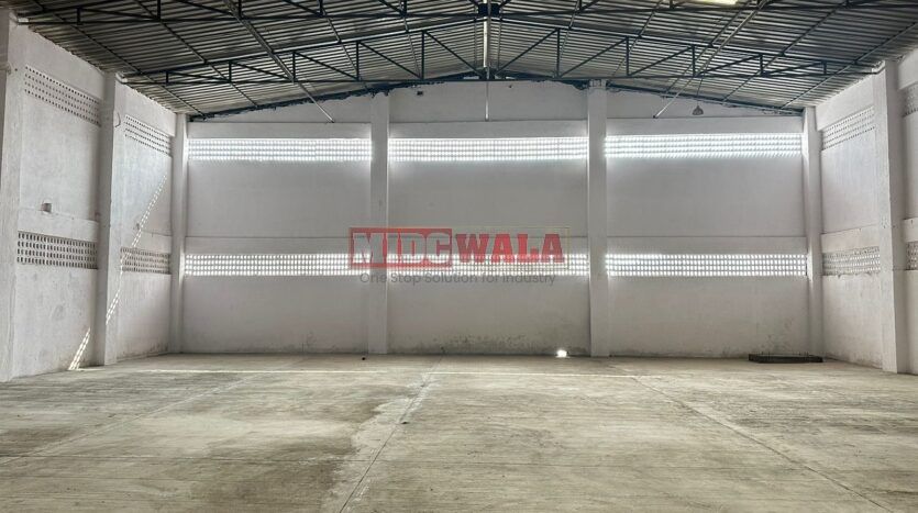 Industrial warehouse with office space and amenities