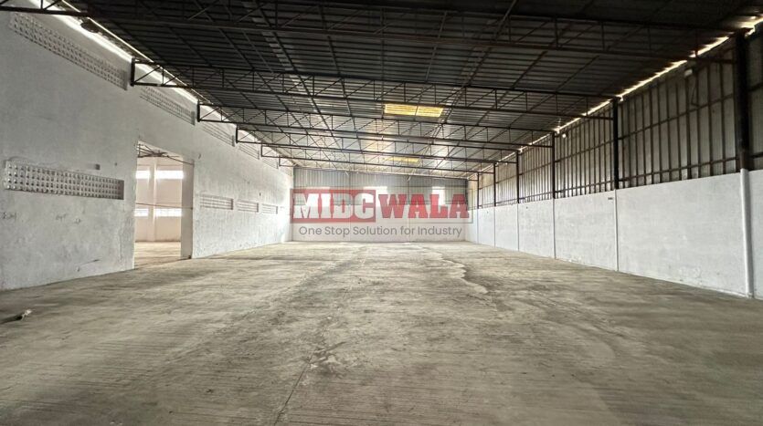 Industrial warehouse with office space and amenities