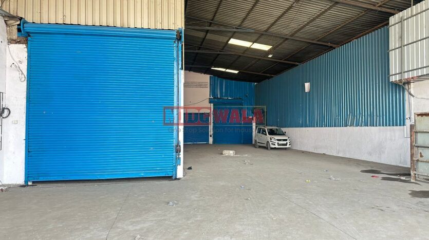 Industrial warehouse with office space and amenities