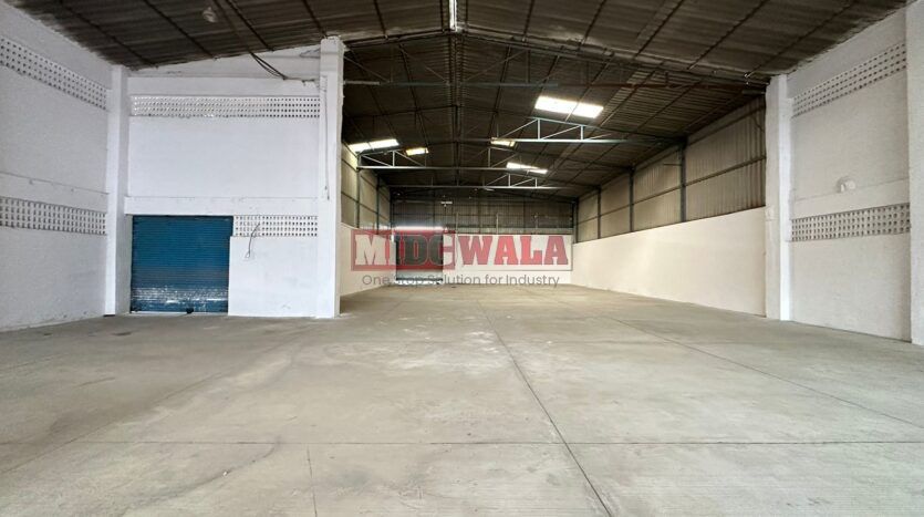 Industrial warehouse with office space and amenities