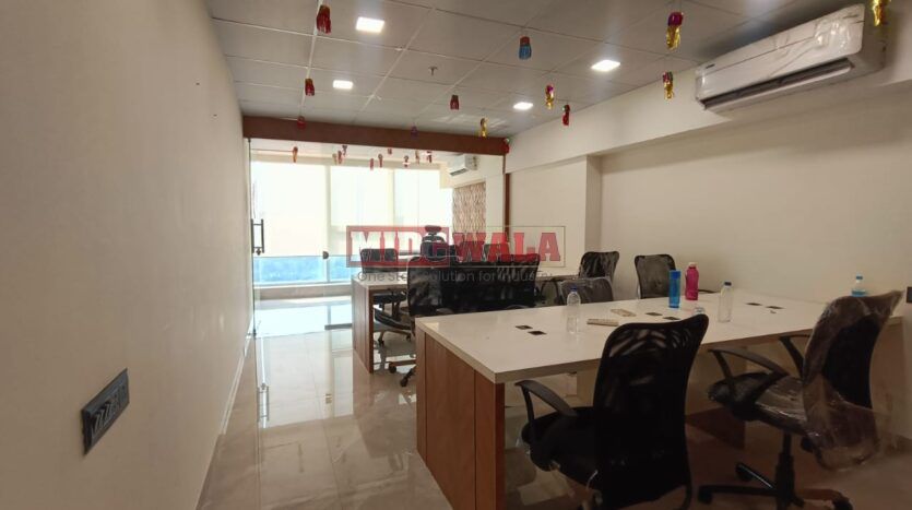 Modern office space available for rent in Kamdhenu 23 West