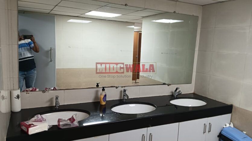 Furnished office space for rent in Mahape, Navi Mumbai.