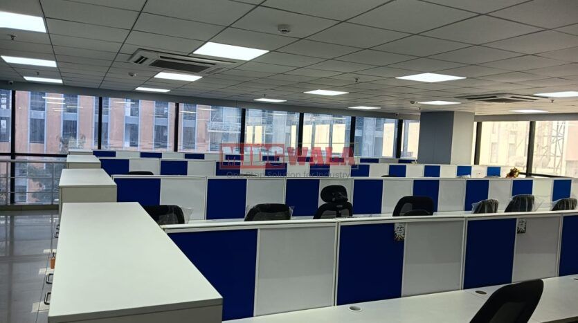 Furnished office space for rent in Mahape, Navi Mumbai.