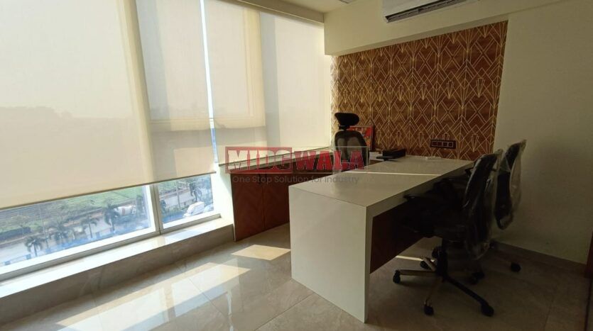 Furnished office space for rent in Kamdhenu 23 West, Navi Mumbai.