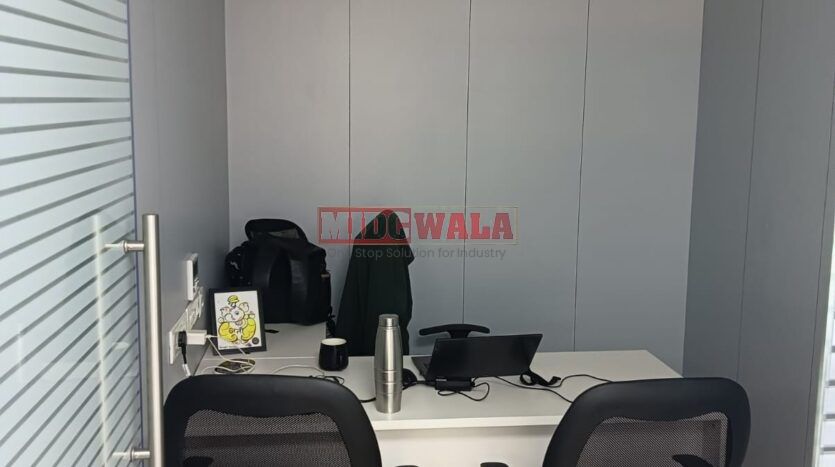 Furnished office space for rent in Mahape, Navi Mumbai.