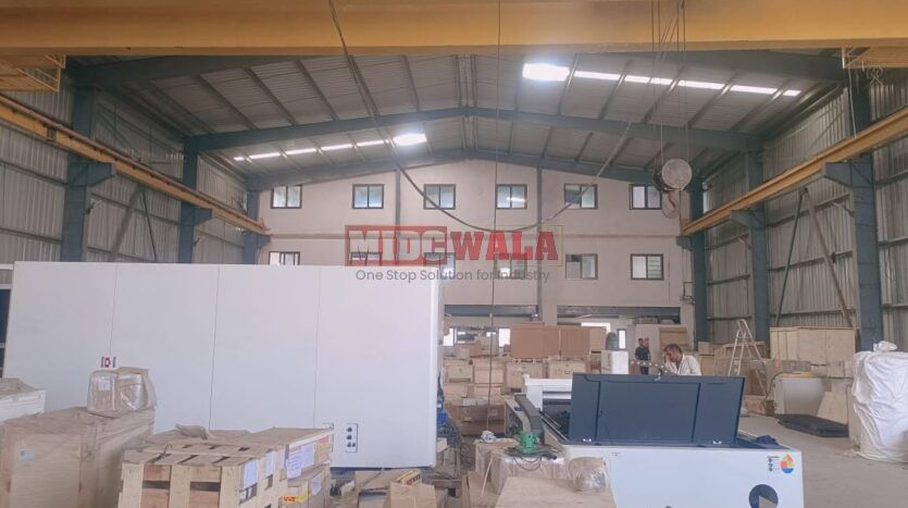 Industrial shed for rent in Airoli TTC MIDC, Navi Mumbai.