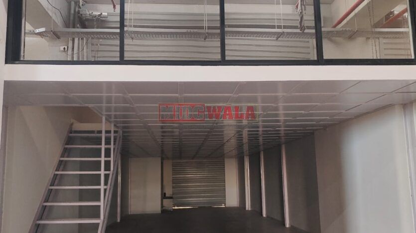 Industrial unit available for rent in Turbhe MIDC, Navi Mumbai.