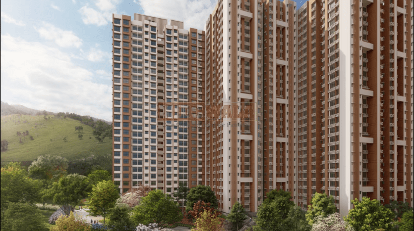 Resale flats available in Wadhwa Wise City, Panvel, a modern residential complex.