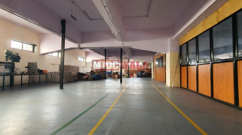 Spacious industrial factory available for rent in Turbhe MIDC.