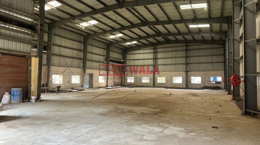 Industrial shed for lease in Navi Mumbai