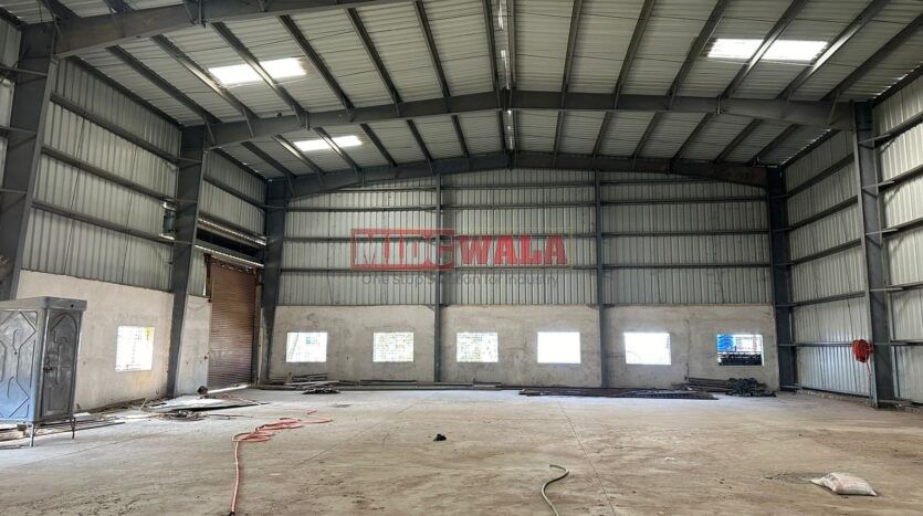 Industrial shed for lease in Navi Mumbai