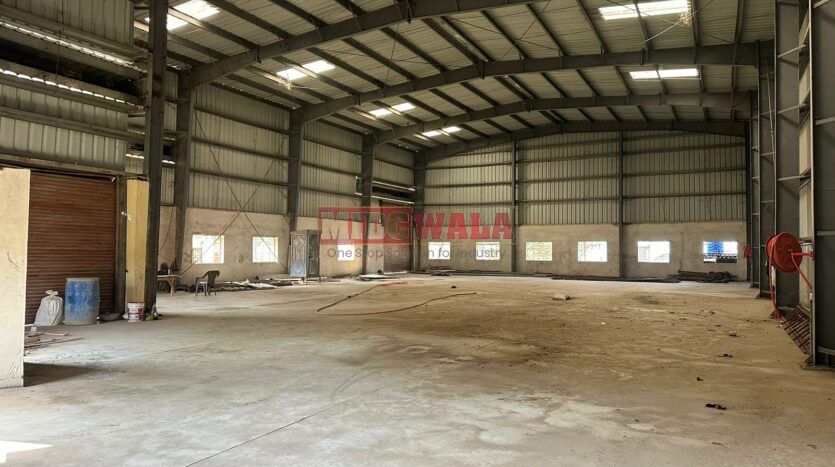 Industrial shed for lease in Navi Mumbai