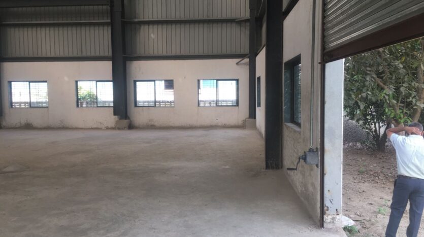 Industrial shed for lease in Navi Mumbai