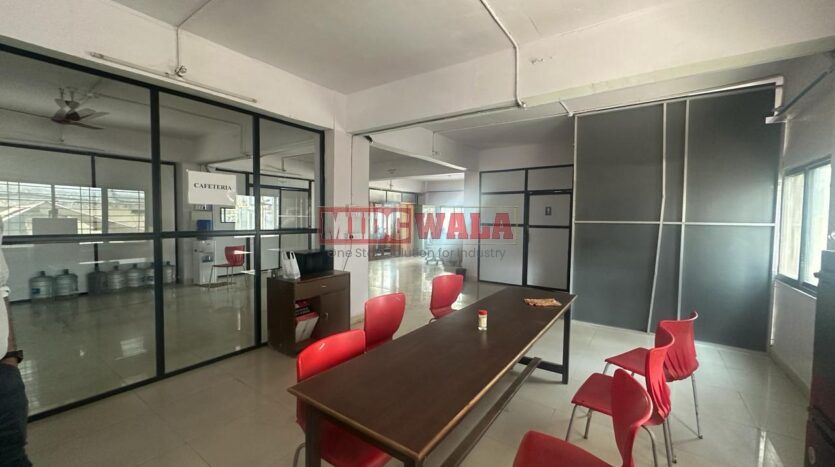 This spacious warehouse in Mahape Navi Mumbai is perfect for your business needs.