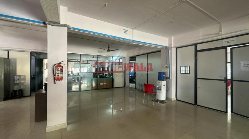 This spacious warehouse in Mahape Navi Mumbai is perfect for your business needs.