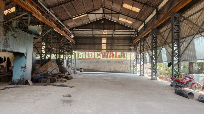 Industrial shed for rent in Koparkhairane MIDC, Navi Mumbai