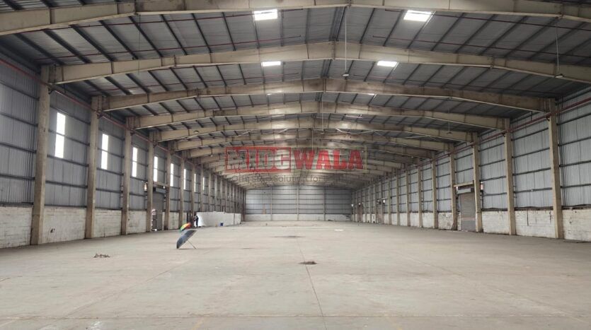 Industrial warehouse for lease in Pawane MIDC, Navi Mumbai.