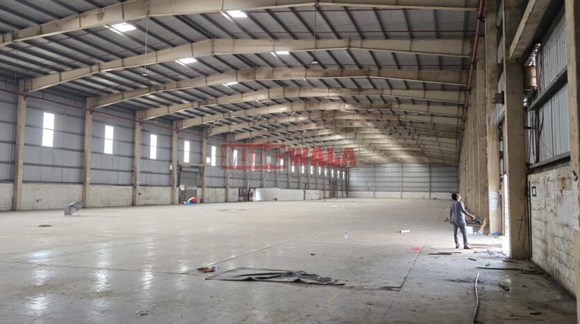 Industrial warehouse for lease in Pawane MIDC, Navi Mumbai.