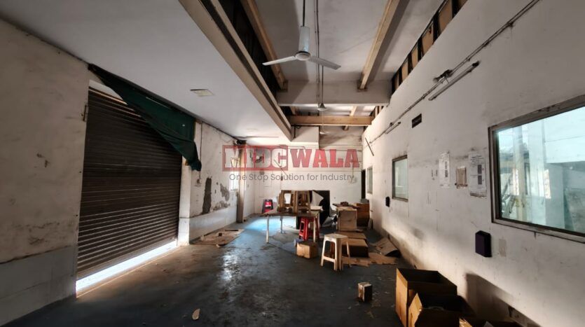 RCC building for rent in Koparkhairne MIDC, Navi Mumbai.