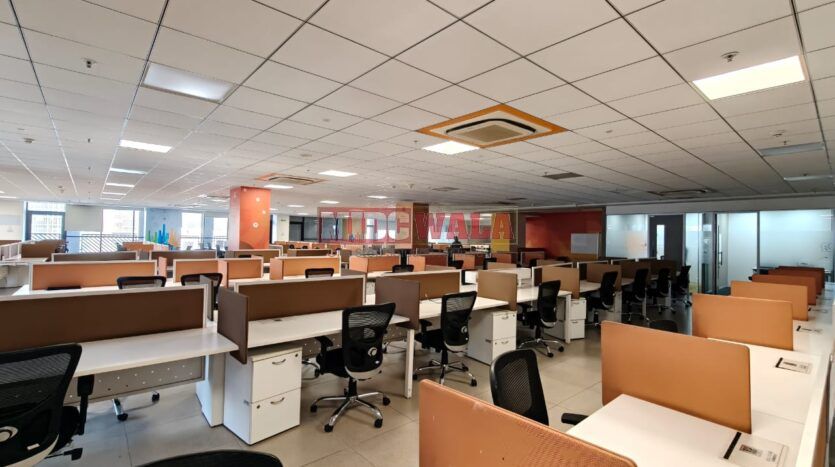 Modern office space interior in Mahape MIDC, Navi Mumbai