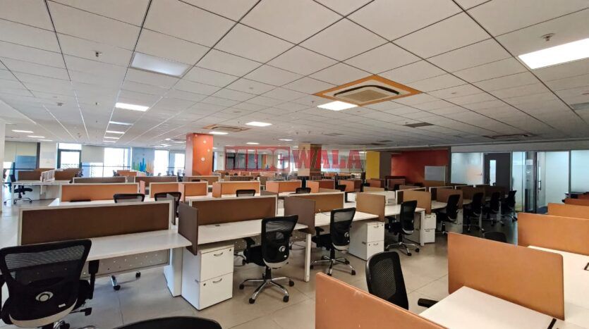 Modern office space interior in Mahape MIDC, Navi Mumbai
