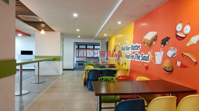 Modern office space interior in Mahape MIDC, Navi Mumbai