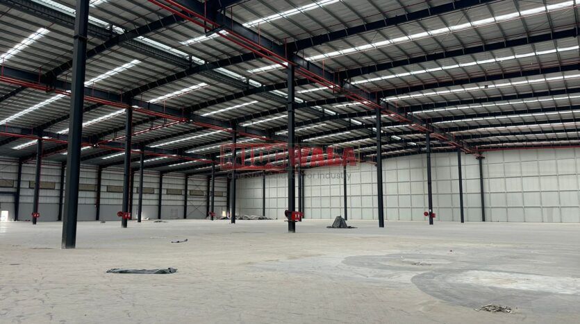 Industrial shed for lease in Taloja MIDC.