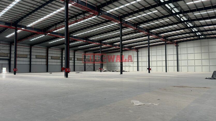 Industrial shed for lease in Taloja MIDC.