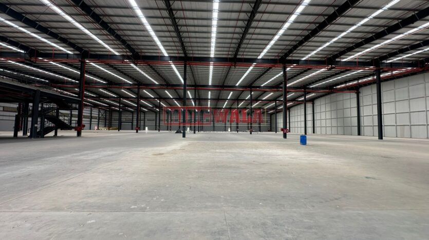 Industrial shed for lease in Taloja MIDC.