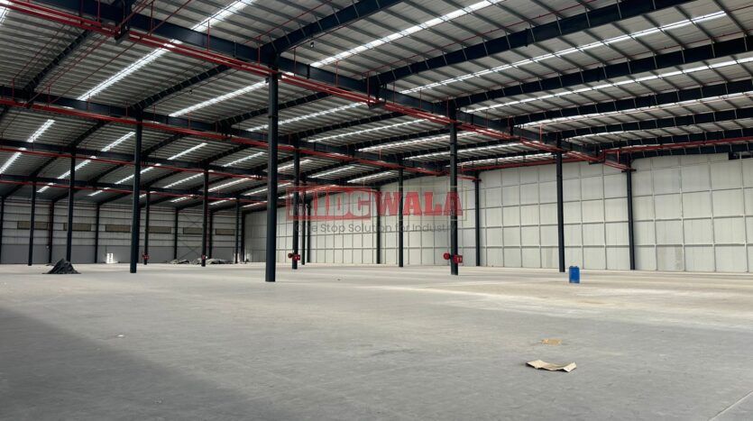 Industrial shed for lease in Taloja MIDC.