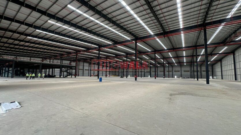 Industrial shed for lease in Taloja MIDC.
