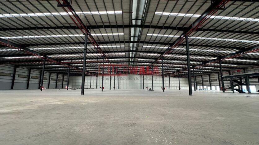 Industrial shed for lease in Taloja MIDC.